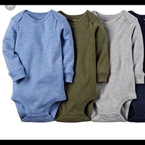 Carter’s long sleeve onesies